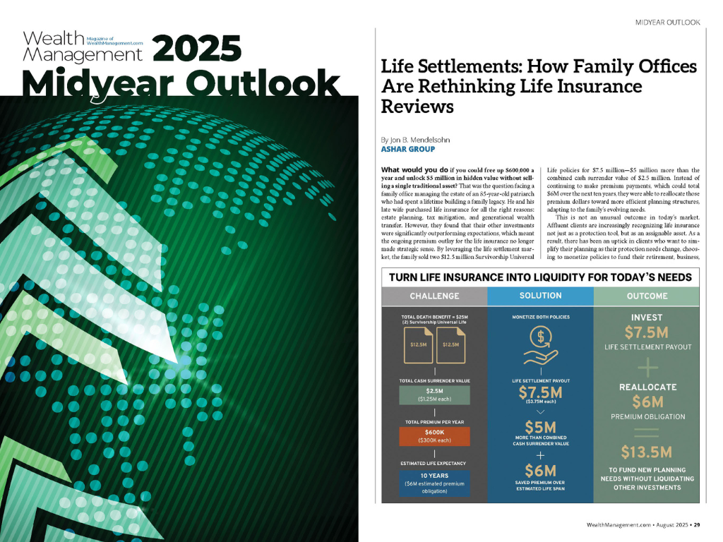 Life Settlements: How Family Offices are Rethinking Life Insurance Reviews